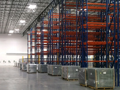 selective racks for warehouse storage
