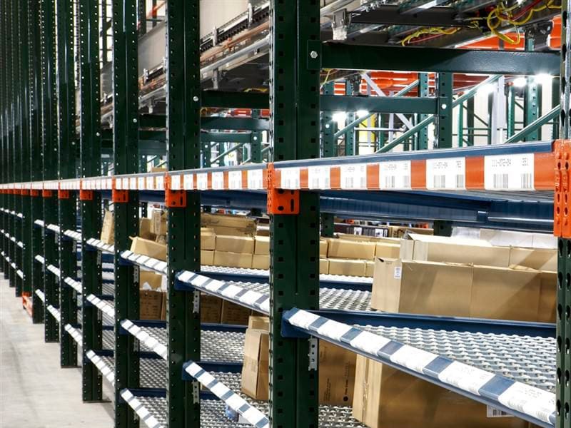 Industrial Teardrop Pallet Racking System for Warehouse