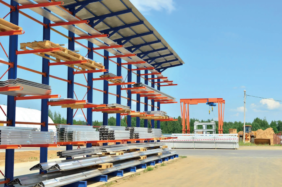 Outdoor Cantilever Racking System