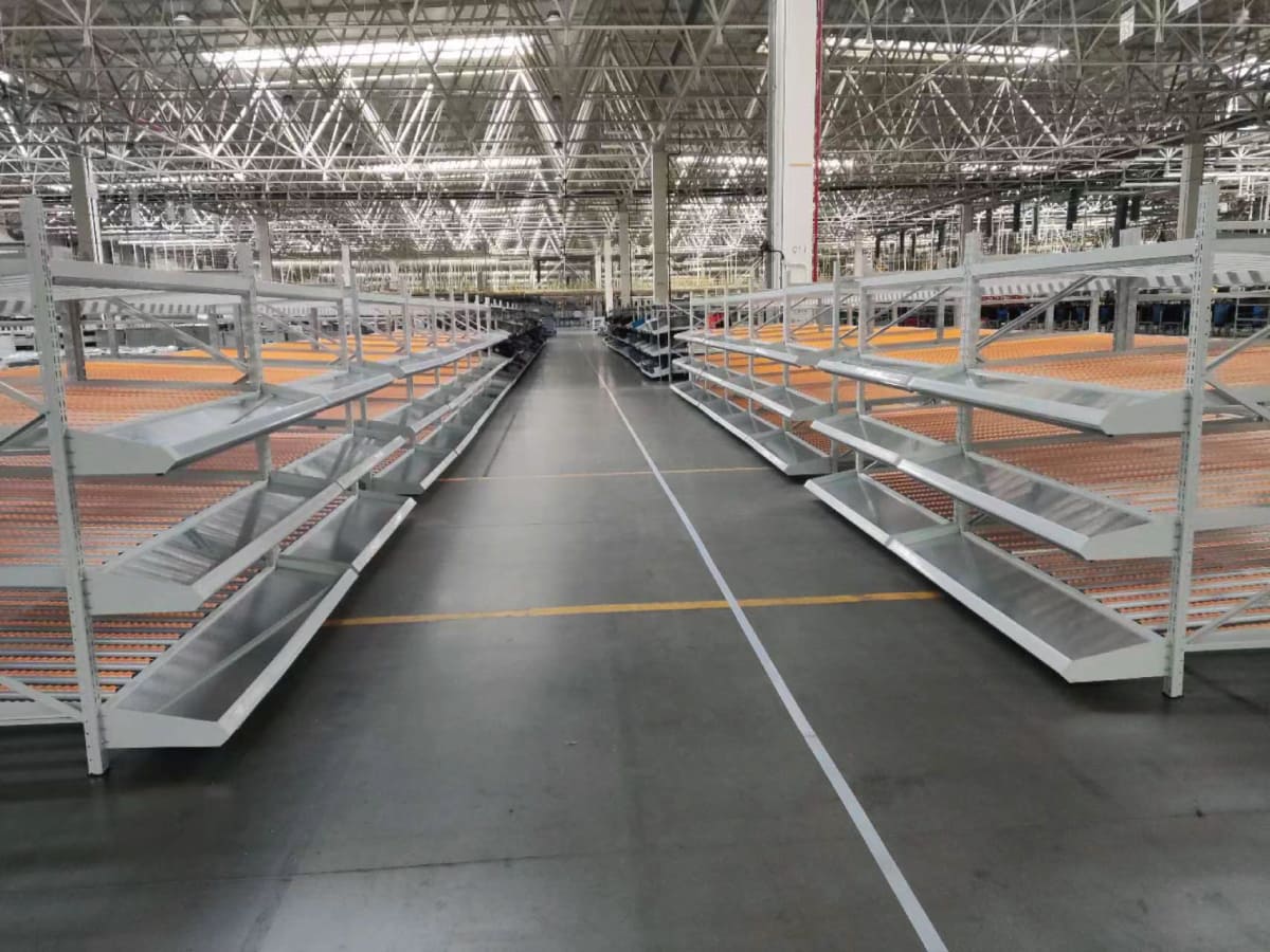 Geely Automobile Flow Racking System Project Image 1 